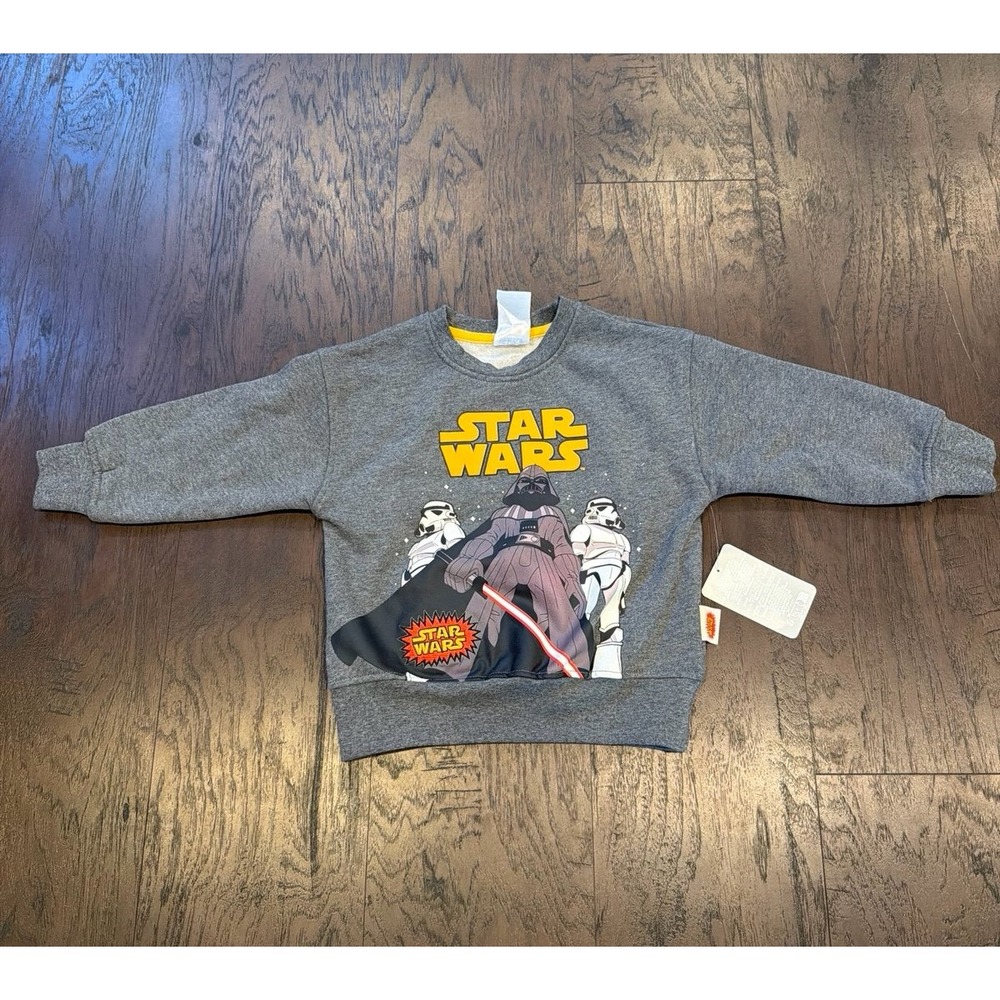 Disney Darth Vader Boys Sweatshirt NWT